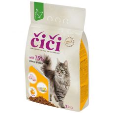 CHICI granule pro kočky - kuře 2 kg