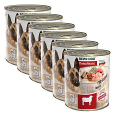 New BEWI DOG konzerva – Jehněčí - 6 x 800 g