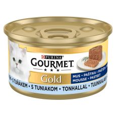 Konzerva Gourmet GOLD - paštika s tuňákem, 85 g
