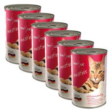 Konzerva BEWI CAT Meatinis DRŮBEŽ 6 x 400g