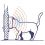 Dvířka pro kočku a psa Ferplast SWING LARGE MICROCHIP – bílá