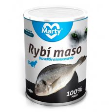 Konzerva pro kočky MARTY Premium Fish 400 g
