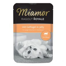 MIAMOR Ragout Royal Kitten drůbež v želé 100 g