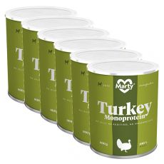 Konzerva MARTY Turkey Monoprotein 6 x 800 g