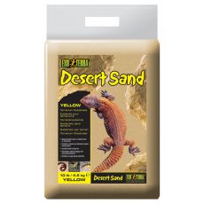 Terarijní písek - žlutý 4,5 kg