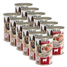 New BEWI DOG konzerva – Jehněčí, 12 x 400 g