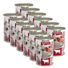 New BEWI DOG konzerva – Hovězí maso, 12 x 400 g