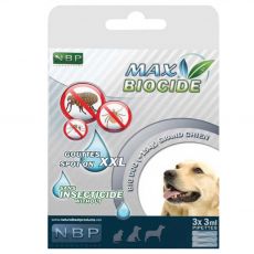 MAX BIOCIDE Antiparazitní kapky pro psy 3 x 3 ml